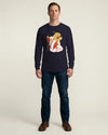 Halloween Pumpkin Japanese Ukiyo-e Unisex Long Sleeve Tee - Samurai Original