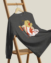 Halloween Pumpkin Japanese Ukiyo-e Unisex Long Sleeve Tee - Samurai Original