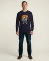 Halloween Samurai Disguise Jason Voorhees Unisex Long Sleeve Tee - Samurai Original