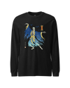Halloween Samurai Skeleton Ukiyo-e Unisex Long Sleeve Tee No.2