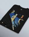 Halloween Samurai Skeleton Ukiyo-e Unisex Long Sleeve Tee No.2