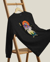 Halloween Samurai Skeleton Japanese Ukiyo-e Unisex Long Sleeve Tee - Samurai Original