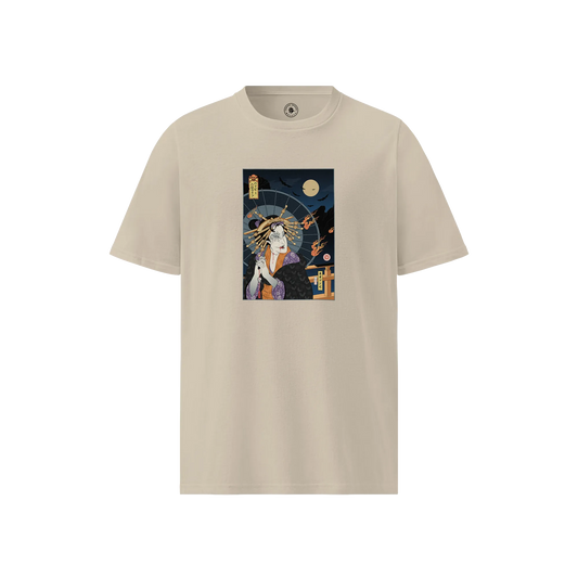 Halloween Geisha Zombies Ukiyo-e Unisex organic t-shirt
