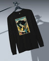 Hannya Bassist Music Ukiyo-e Unisex Long Sleeve Tee