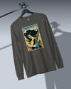 Hannya Bassist Music Ukiyo-e Unisex Long Sleeve Tee
