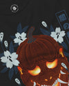 Hannya Pumpkin Halloween Japanese Ukiyo-e Unisex Long Sleeve Tee