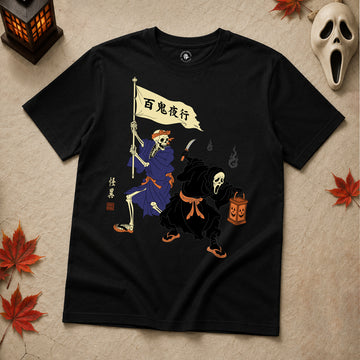 Hyakki Yagyō Halloween Organic T-Shirt
