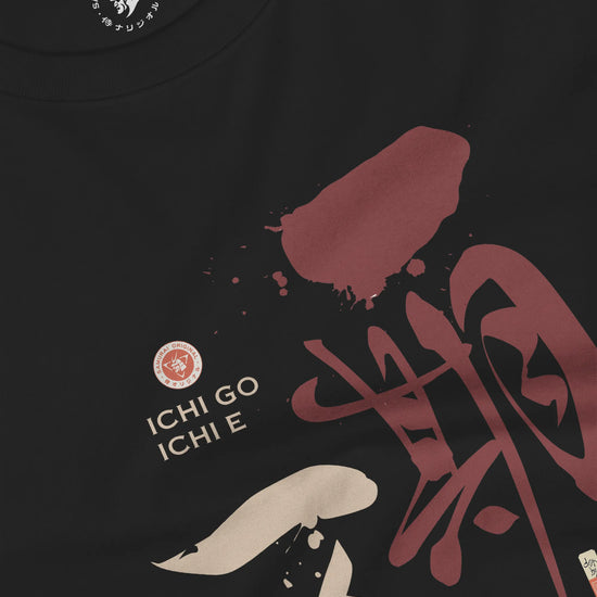 Ichi Go Ichi E Kanji Calligraphy Unisex Long Sleeve Tee - Samurai Original