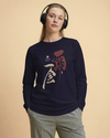 Ichi Go Ichi E Kanji Calligraphy Unisex Long Sleeve Tee - Samurai Original