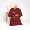 Japanese Crane & Pine Tree Organic Cotton T-Shirt - EU Edition - Samurai Original