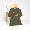 Japanese Crane & Pine Tree Organic Cotton T-Shirt - EU Edition - Samurai Original