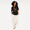 Japanese Crane & Pine Tree Organic Cotton T-Shirt - EU Edition - Samurai Original