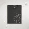 Japanese Custom Name Lucky Gourd Crest Unisex Organic T-shirt