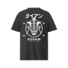 Samurai Kabuto Custom Name Organic T-Shirt – EU Edition Dark Heather Grey - Samurai Original