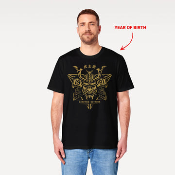 Japanese Custom Year of Birth Unisex Organic T-shirt