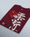 Jiu Jitsu Kanji Calligraphy Unisex Long Sleeve Tee No.1
