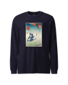 Jiu Jitsu Brazilian Martial Japanese Ukiyo-e Unisex Long Sleeve Tee 5