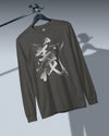 Justice Bushido Kanji Calligraphy Unisex Long Sleeve Tee