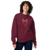Kabuki Kumadori Mask Unisex Sweatshirt