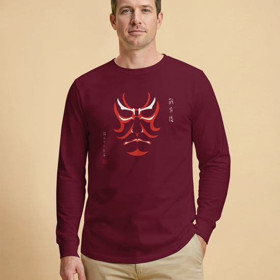 Kabuki Unisex Long Sleeve Tee - Samurai Original