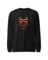 Kabuki Unisex Long Sleeve Tee Black - Samurai Original
