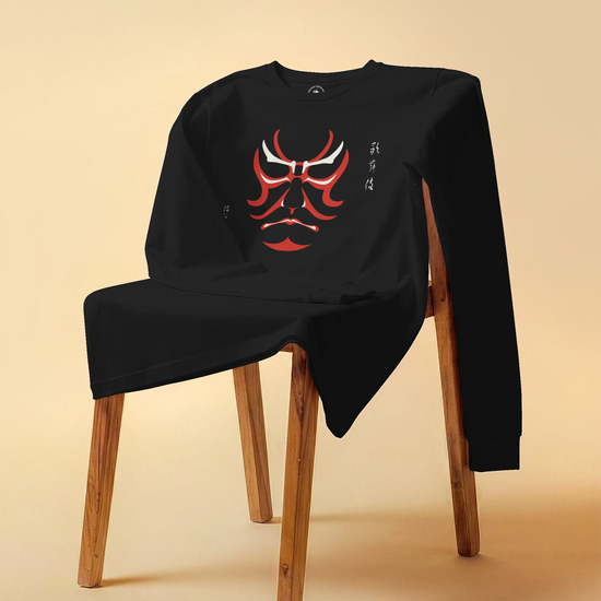 Kabuki Unisex Long Sleeve Tee - Samurai Original