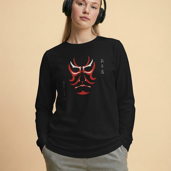 Kabuki Unisex Long Sleeve Tee - Samurai Original