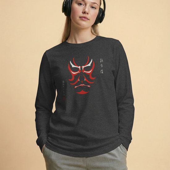 Kabuki Unisex Long Sleeve Tee - Samurai Original