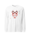Kabuki Unisex Long Sleeve Tee White - Samurai Original