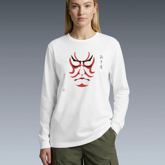 Kabuki Unisex Long Sleeve Tee - Samurai Original