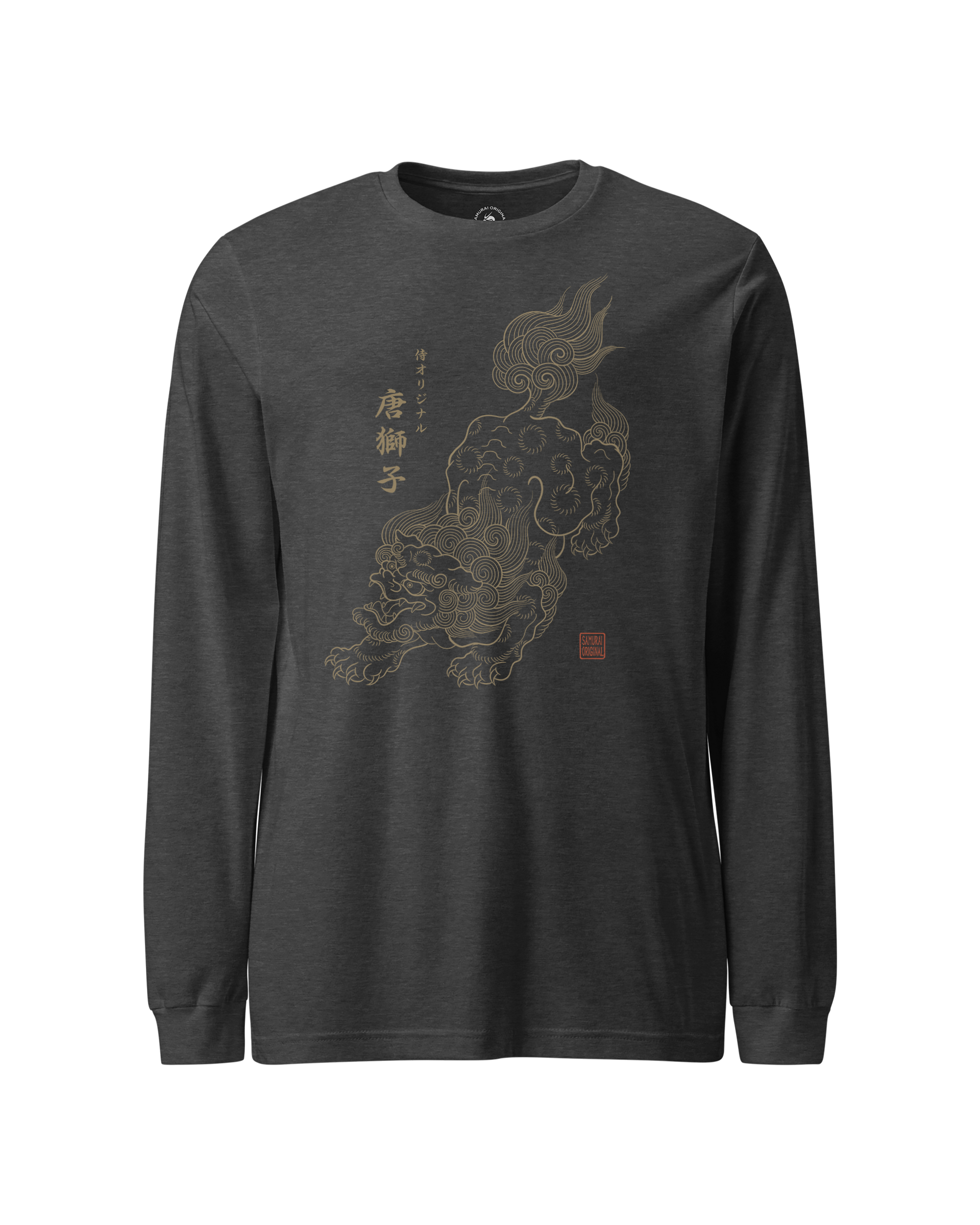Karashishi Japanese Unisex Long Sleeve Tee – Samurai Original