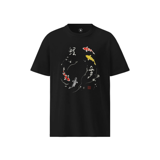 Koi Fish Japanese Unisex organic t-shirt No.4