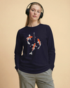 Koi Fish Japanese Ukiyo-e Unisex Long Sleeve Tee 2