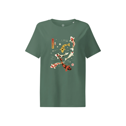 Koi Fish Ukiyo-e Women’s organic t-shirt