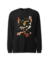 Koi Fish Japanese Ukiyo-e Unisex Long Sleeve Tee