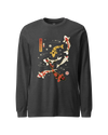 Koi Fish Japanese Ukiyo-e Unisex Long Sleeve Tee