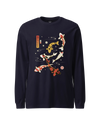 Koi Fish Japanese Ukiyo-e Unisex Long Sleeve Tee