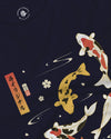 Koi Fish Japanese Ukiyo-e Unisex Long Sleeve Tee