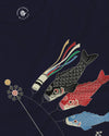 Koinobori Carp Flag Japanese Ukiyo-e Unisex Long Sleeve Tee - Samurai Original