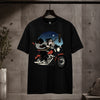 Kurokaze Samurai Biker Ukiyo-e Organic T-shirt - Samurai Original