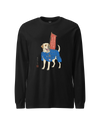 Labrador Retriever Japanese Ukiyo-e Unisex Long Sleeve Tee