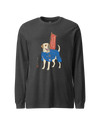 Labrador Retriever Japanese Ukiyo-e Unisex Long Sleeve Tee
