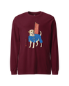 Labrador Retriever Japanese Ukiyo-e Unisex Long Sleeve Tee
