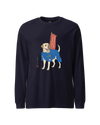 Labrador Retriever Japanese Ukiyo-e Unisex Long Sleeve Tee