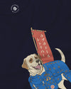 Labrador Retriever Japanese Ukiyo-e Unisex Long Sleeve Tee