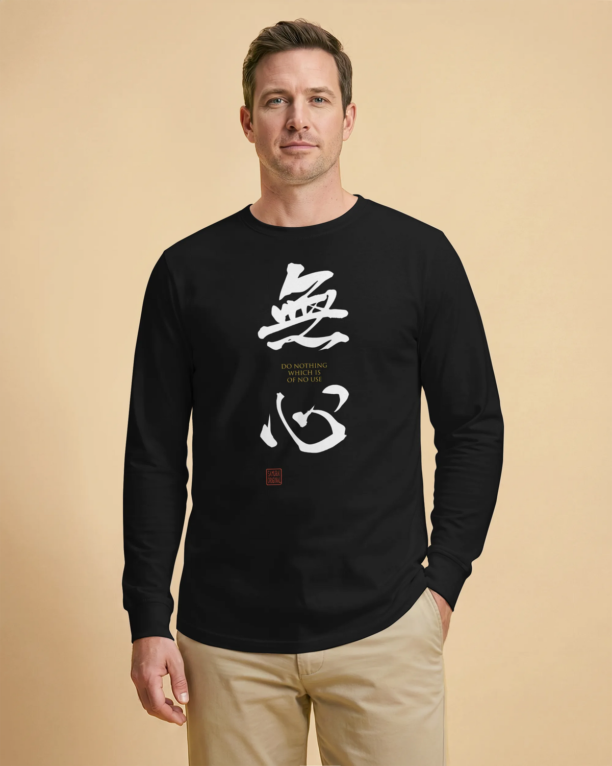 MUSHIN - The Master's Essence Unisex Long Sleeve Tee - Samurai Original