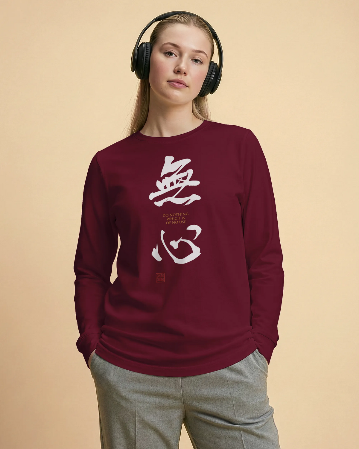 MUSHIN - The Master's Essence Unisex Long Sleeve Tee - Samurai Original