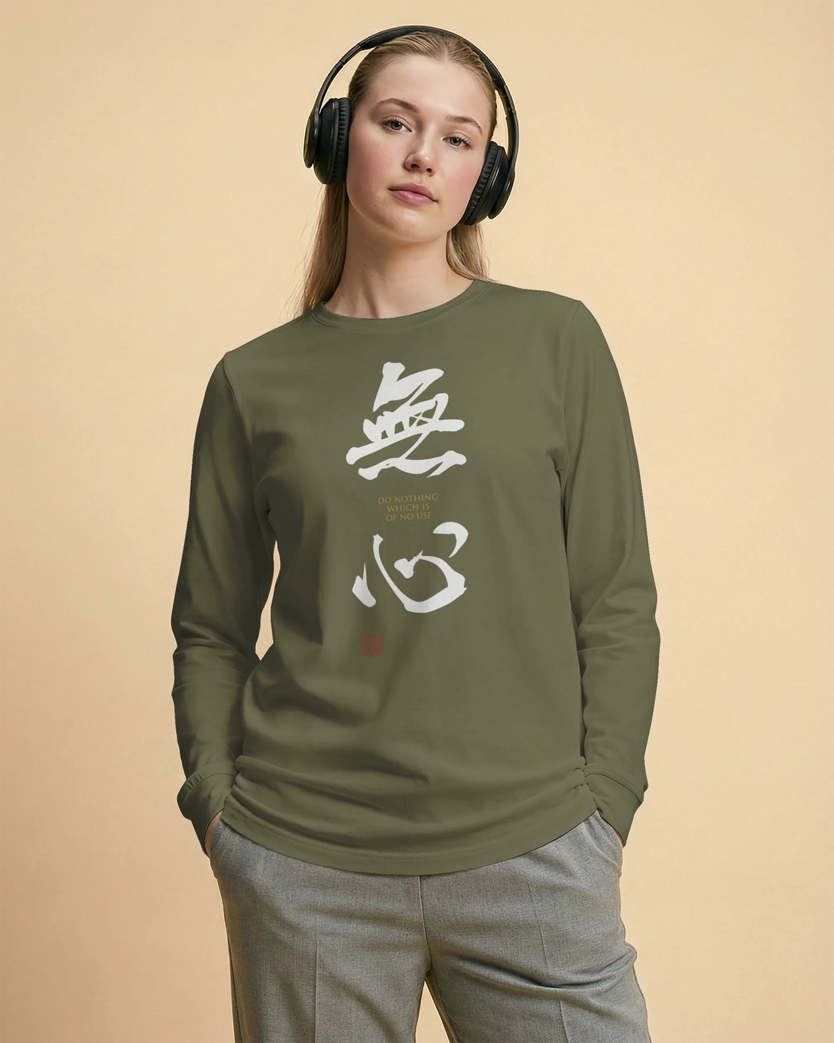 MUSHIN - The Master's Essence Unisex Long Sleeve Tee - Samurai Original
