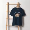 Merry Cat mas Japanese Ukiyo-e Unisex organic t-shirt