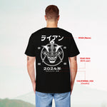 Japanese Custom Name Unisex Organic T-shirt No.3